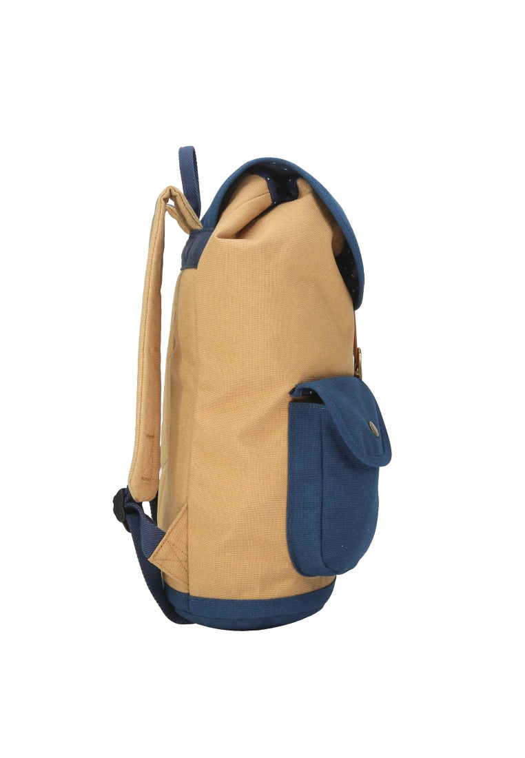 Chloe Backpack (Mustard, Blue)