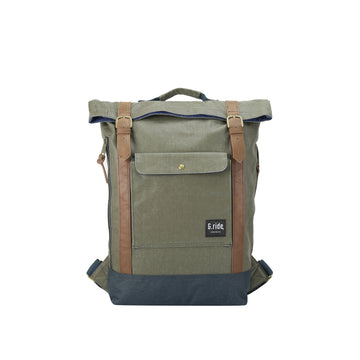 Balthazar Backpack (Khaki, Navy)