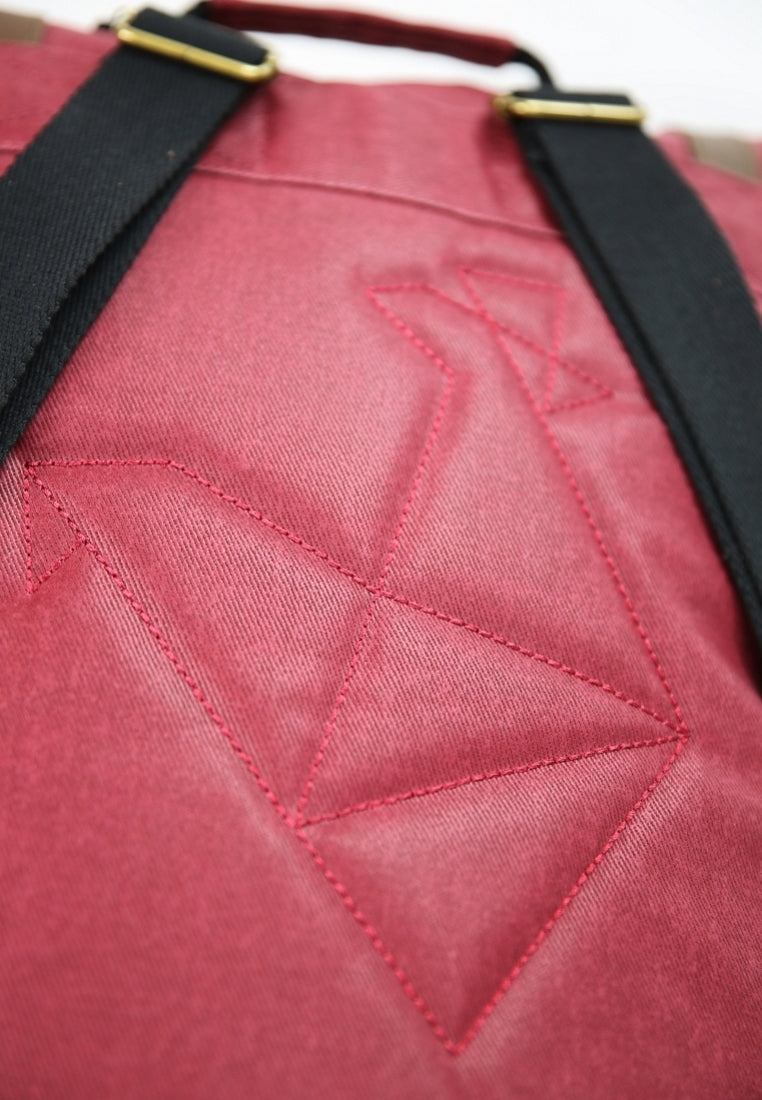 Balthazar Backpack (Red, Grey)
