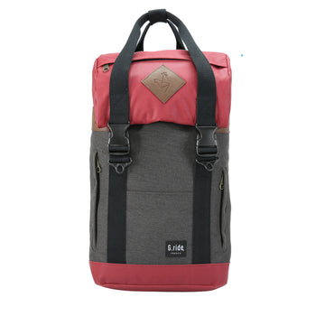 Arthur XS Backpack (Grey, Red)