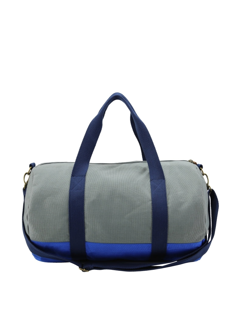 Clement Duffel Bag (Grey, Blue)