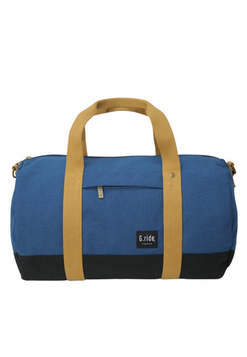 Clement Duffel Bag (Blue, Black, Mustard)