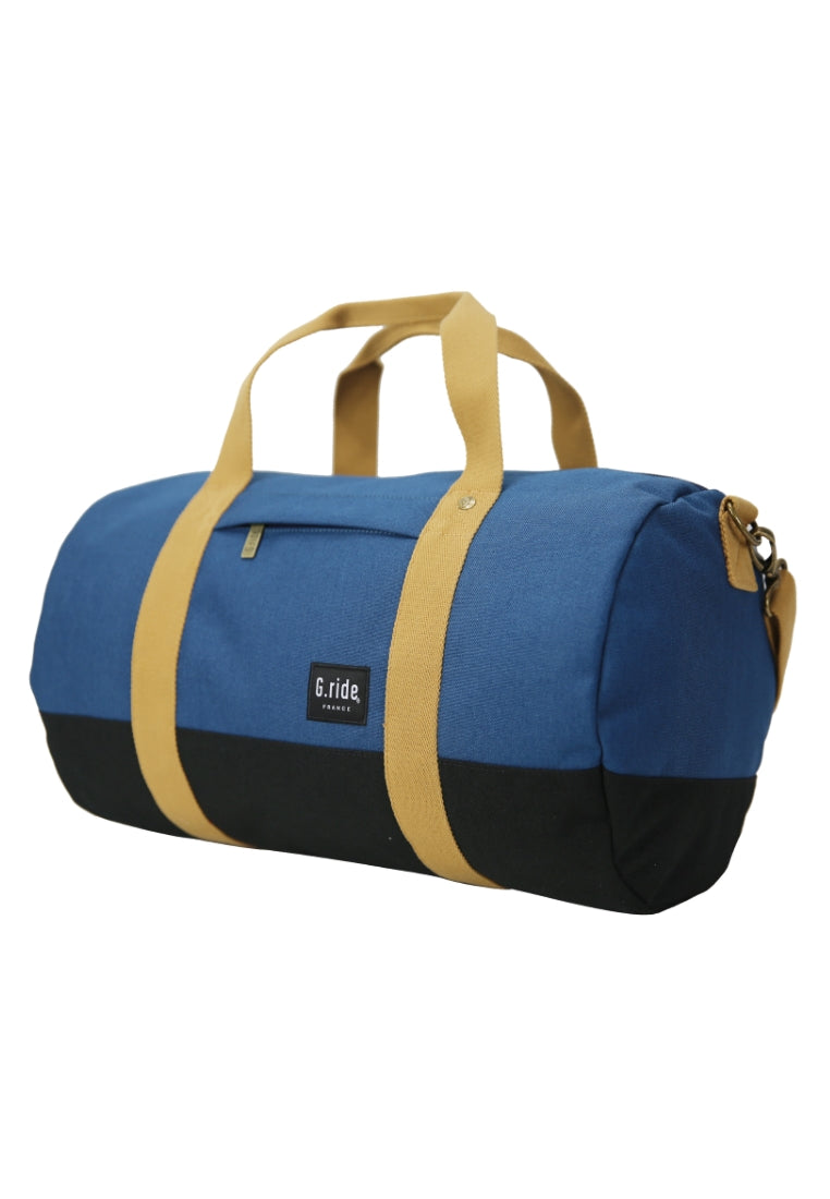 Clement Duffel Bag (Blue, Black, Mustard)