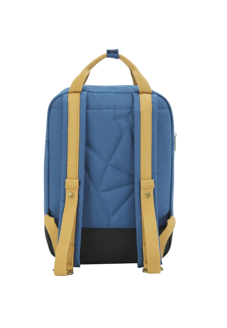 Diane Backpack (Blue, Black, Mustard)